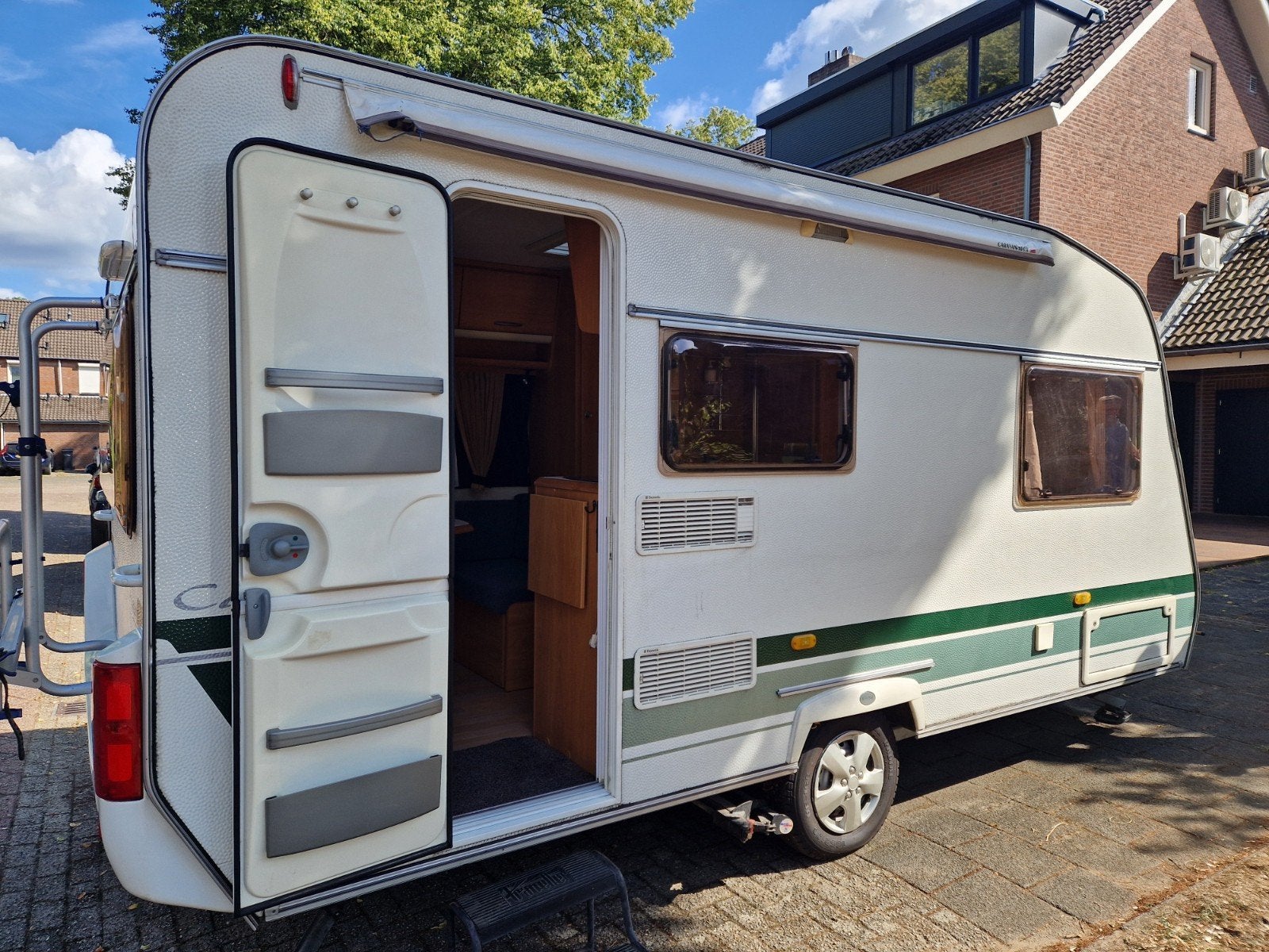 Chateau Caratt 430 incl. mover, voortent en luifel, Caravans en Kamperen, Luifel, Chateau, Frans bed, Treinzit