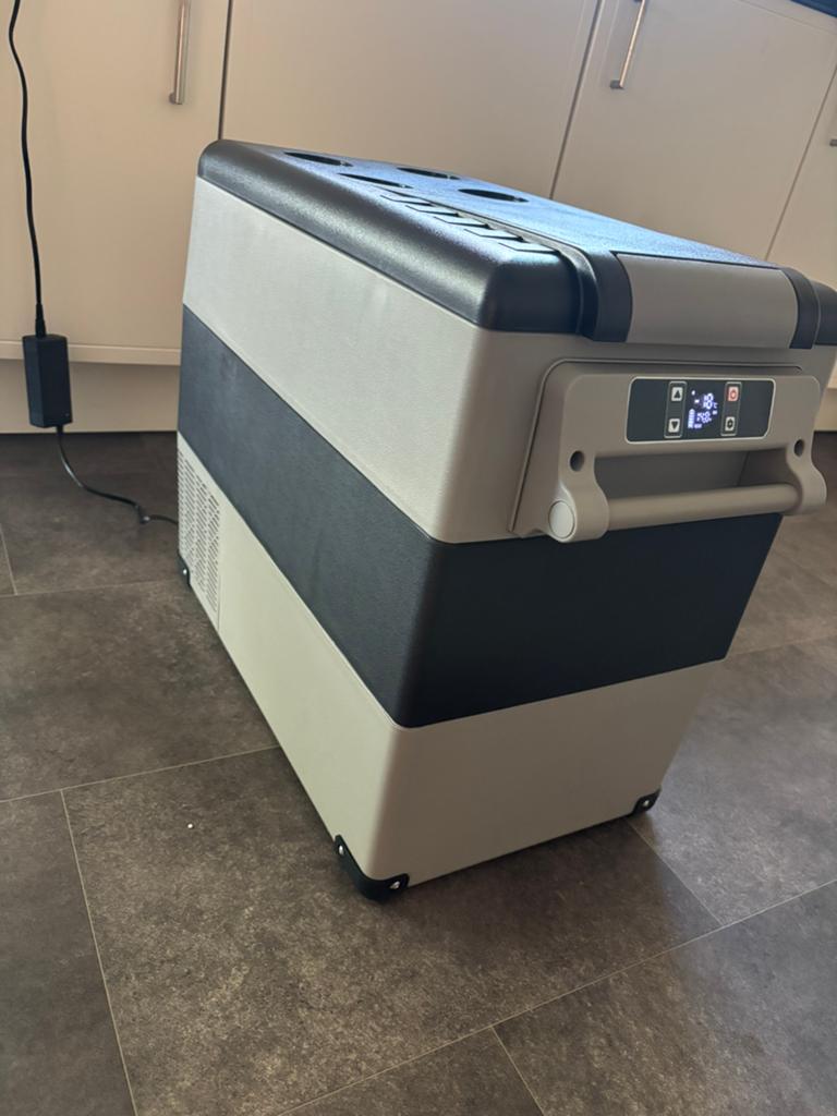 Nieuw! 55L compressor koelbox met 2 vakken, Ophalen, Nieuw, Compressor