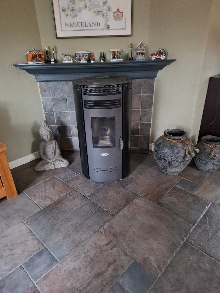 FAIR pellet kachel 7kW, Huis en Inrichting, Ophalen, Gebruikt, Overige brandstoffen, Pelletkachel