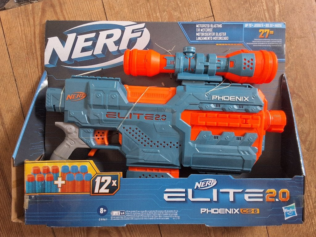 Nerf elite 2.0 phoenix cs-6, Ophalen, Zo goed als nieuw