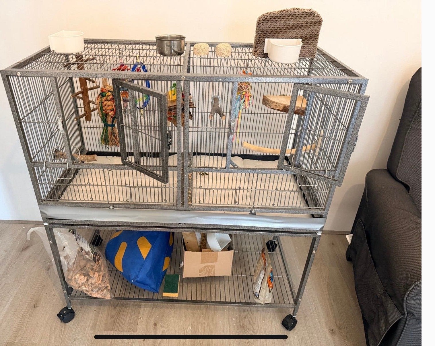Vogel kooi en extras vogel spullen, Dieren en Toebehoren, Ophalen