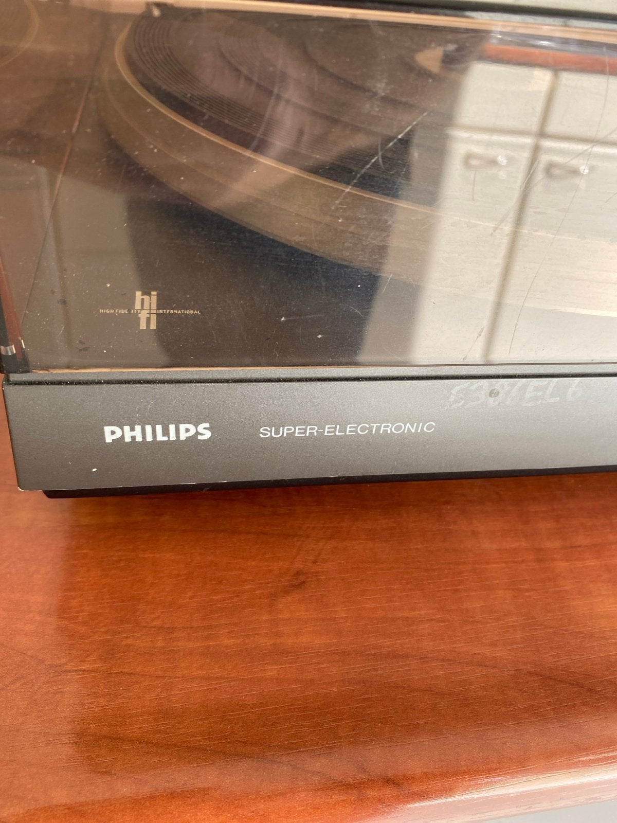 Philips Super Electronic 877 Direct Control Platenspeler, Ophalen, Philips, Gebruikt, Pitch-regelaar