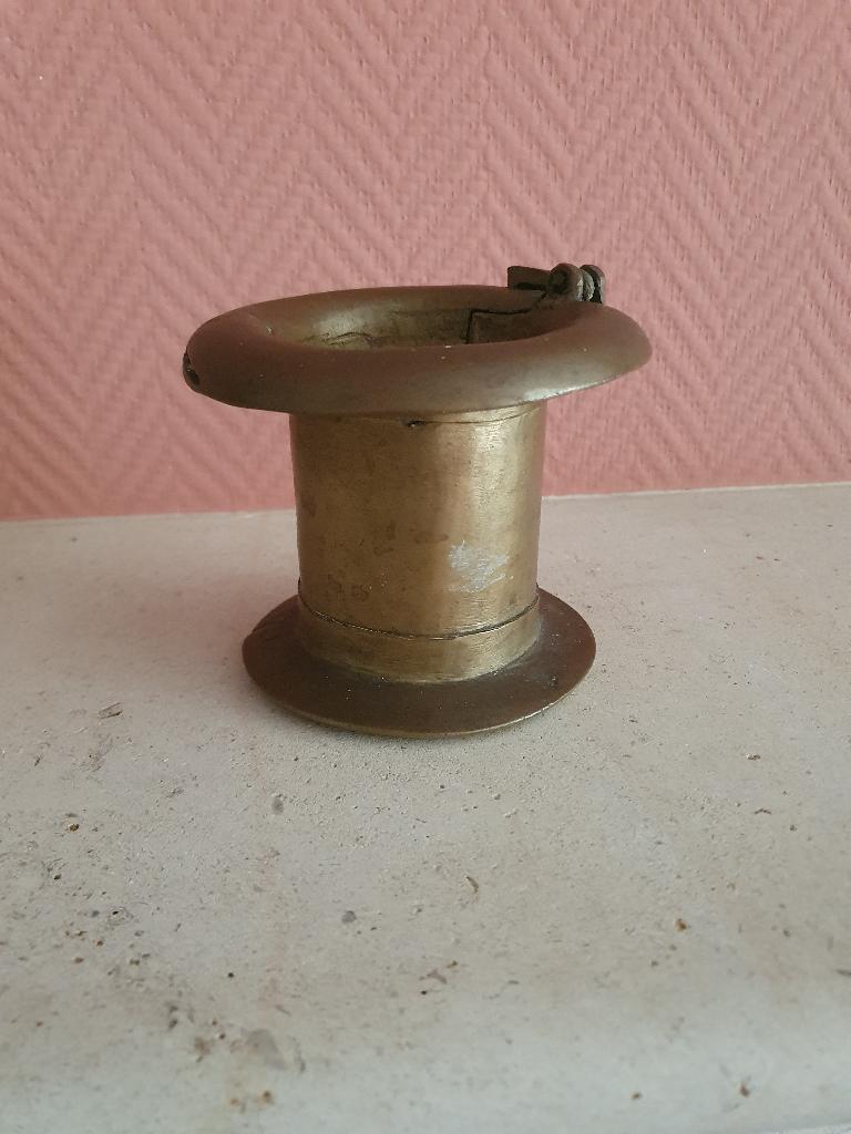 Senufo enkelband van Brons uit ivoorkust, Antiek en Kunst, Ophalen of Verzenden