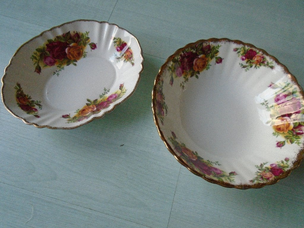 royal albert, old country roses, uitzoeken, Huis en Inrichting, Keuken | Servies, Klassiek, Ophalen of Verzenden, Zo goed als nieuw