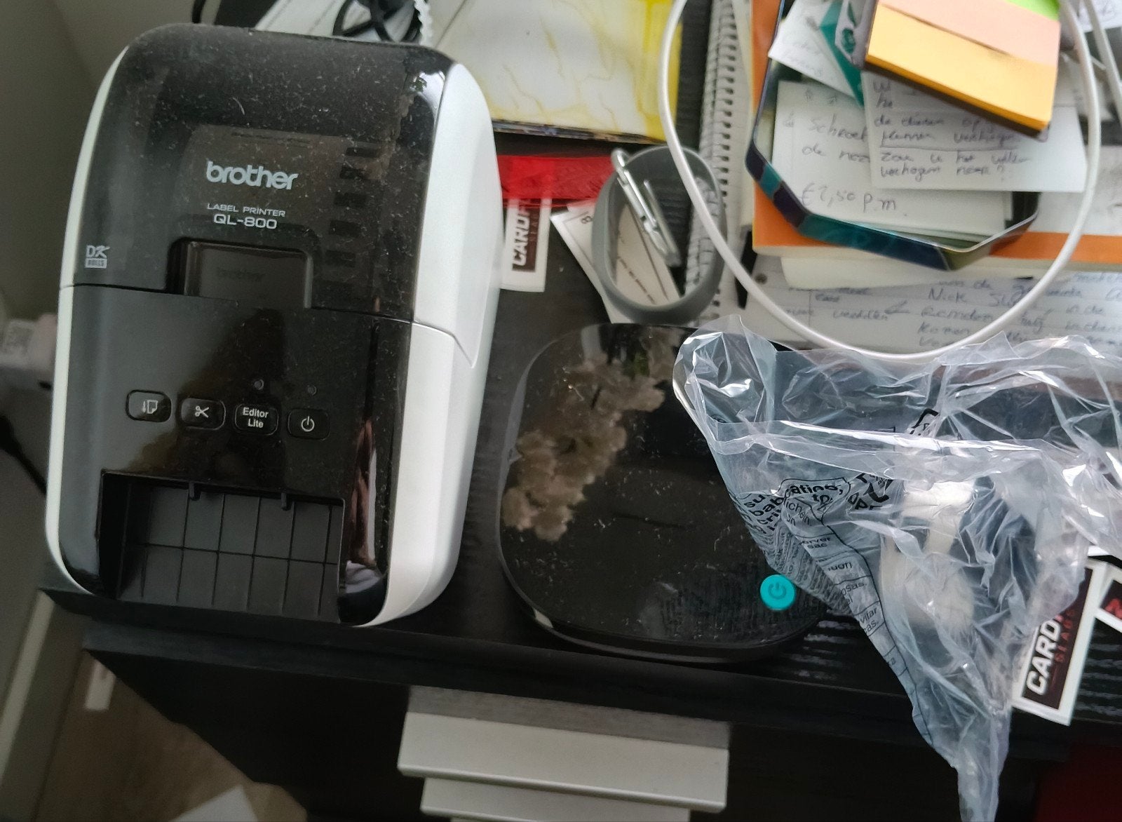 Twee labelprinters: Brother QL-800 en Dymo LetraTag 200B, Computers en Software, Ophalen of Verzenden, Zo goed als nieuw