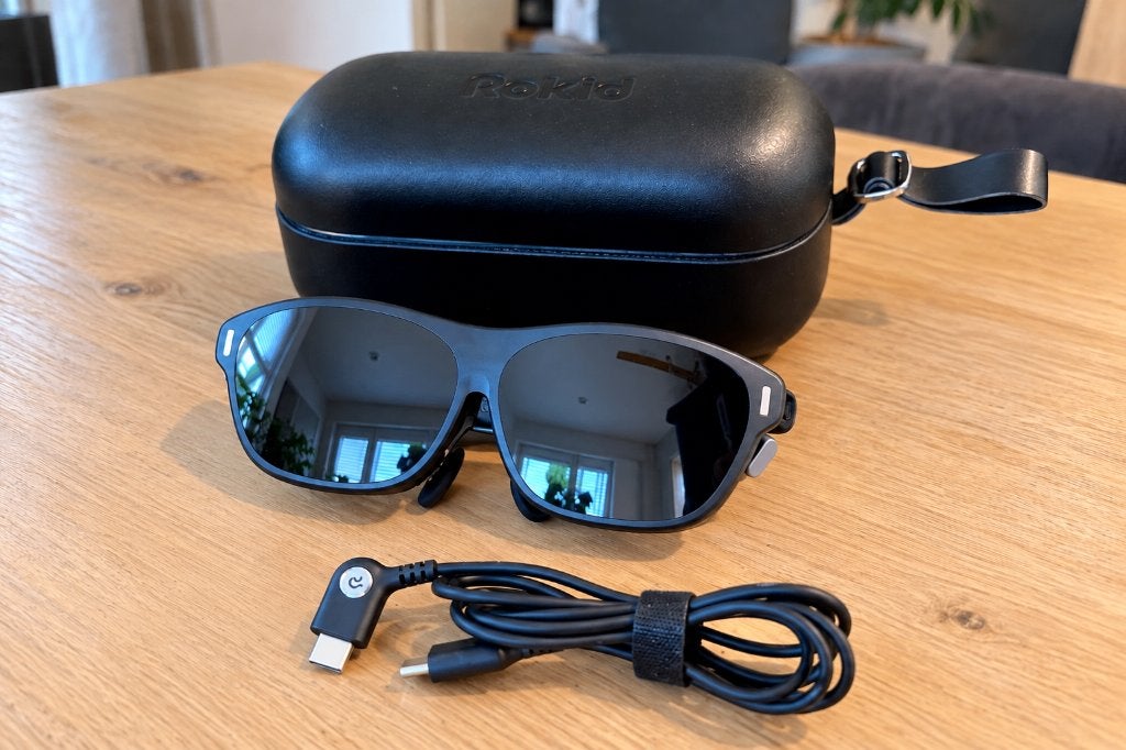 Rokid Max 2 AR-bril (NIEUW!!), Ophalen of Verzenden, Nieuw, VR-bril, Telefoon