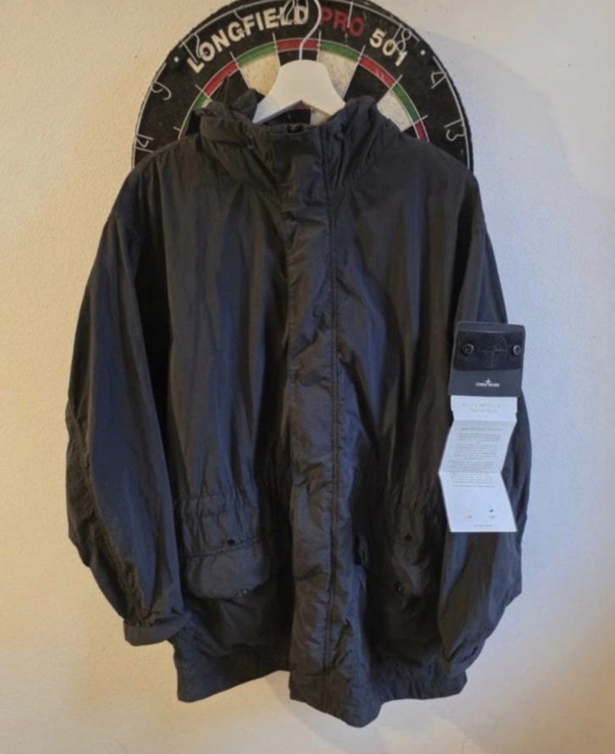 STONE ISLAND PARKA GHOST XL, Ophalen, Zo goed als nieuw, Maat 56/58 (XL), Blauw