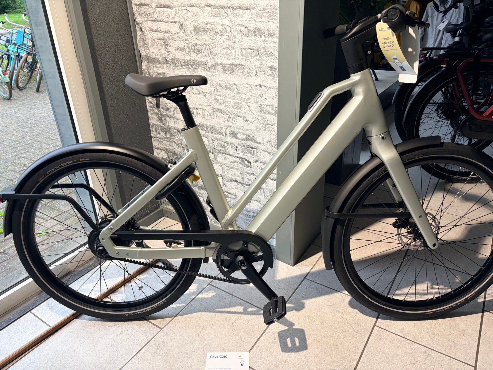 Gazelle Cayo C310 Pebble Grey maat M (50cm) aanbieding!, Ophalen, Nieuw, 47 tot 51 cm, 50 km per accu of meer