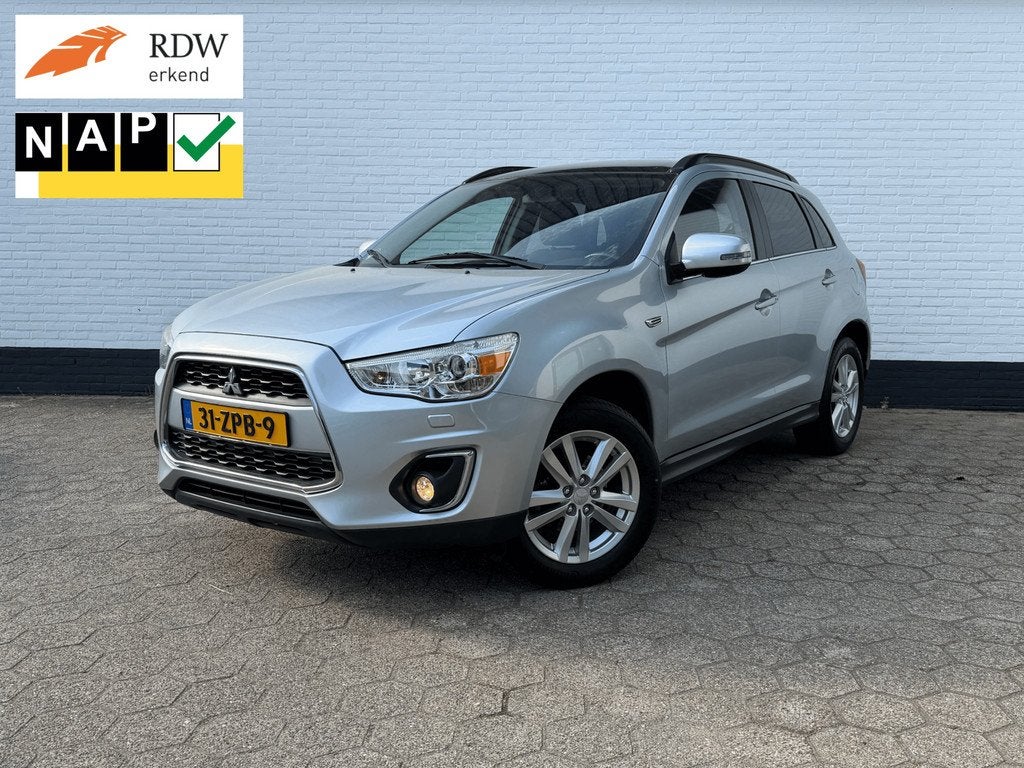 Mitsubishi ASX 1.6 Cleartec Intense PANO l TREKHAAK l CAMERA, Voorwielaandrijving, Euro 5, Stof, Gebruikt