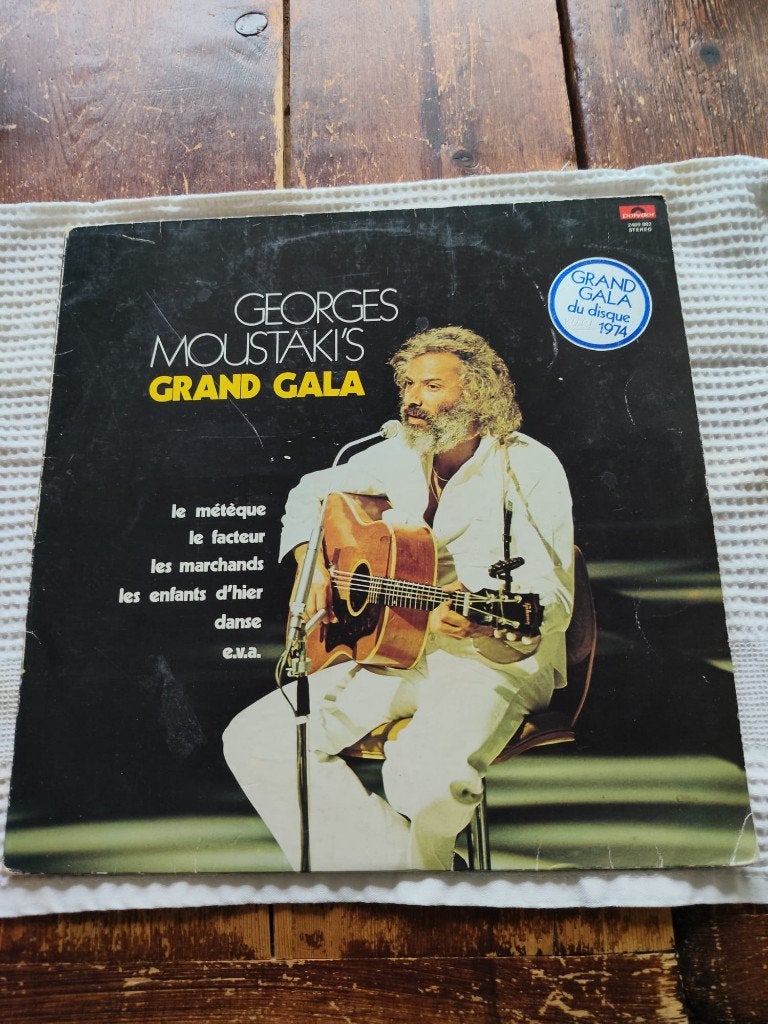 Georges Moustaki. Grand Gala Du Disque 1974. LP0219, LP, Gebruikt, Verzenden, Pop