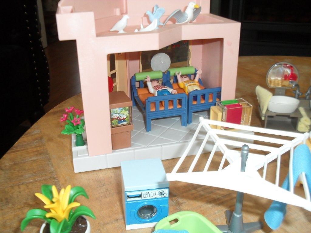 Playmobil dagverblijf setje no 24., Ophalen of Verzenden, Zo goed als nieuw