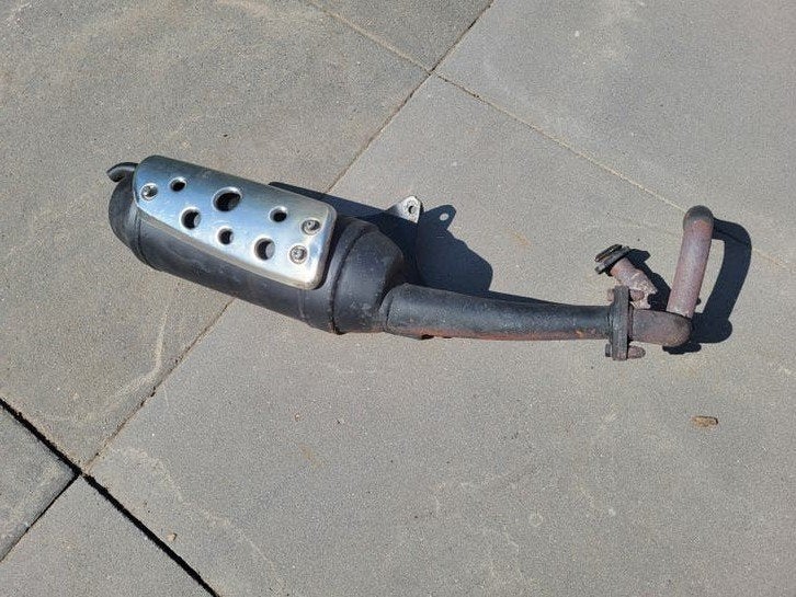 Zeer nette Piaggio / Gilera scooteruitlaat (Hi‑Per2 blok), Ophalen of Verzenden, Gebruikt, Uitlaat