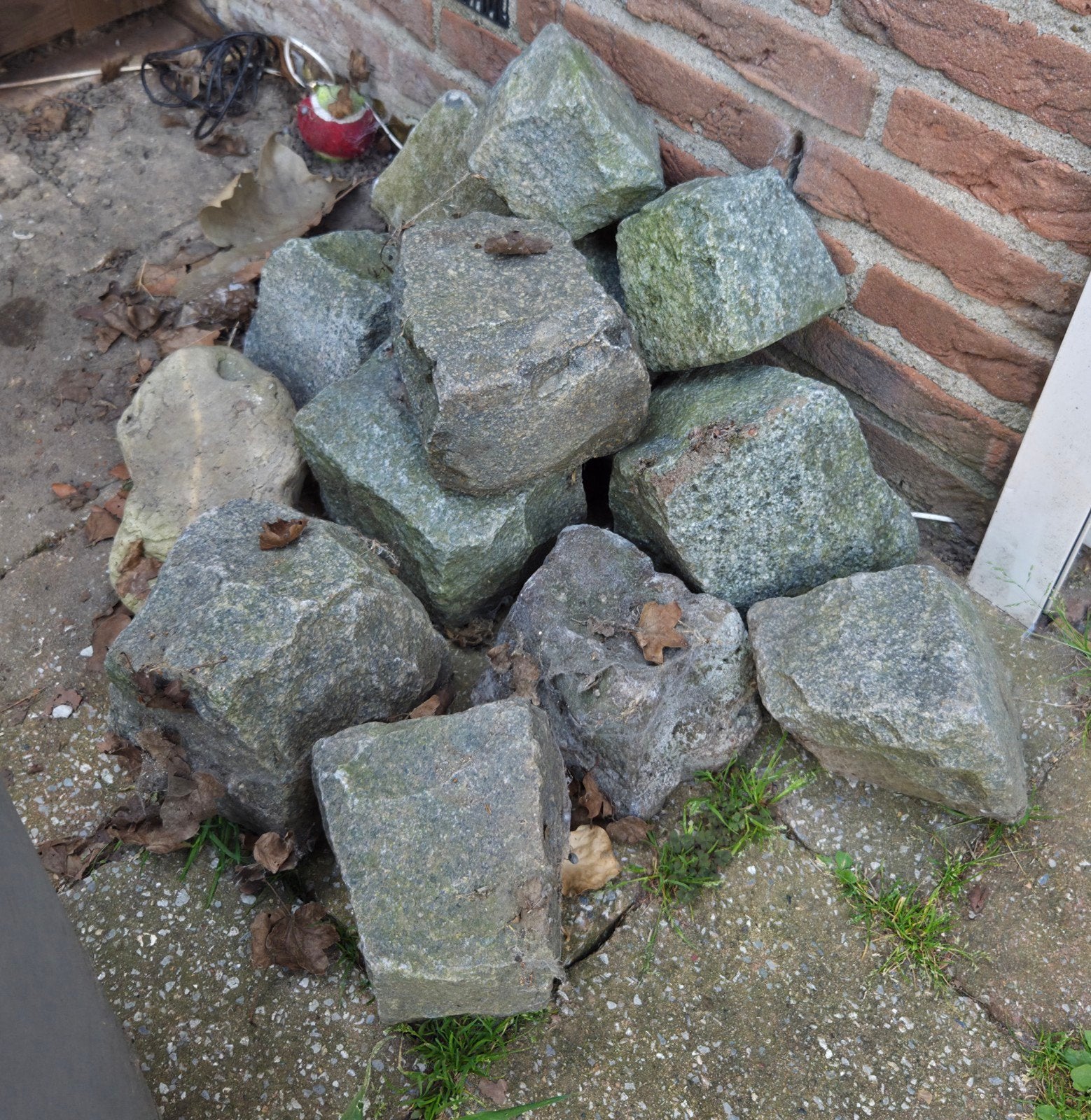 Sier stenen keien, Tuin en Terras, Grind, Keien en Split, Ophalen of Verzenden, Gebruikt