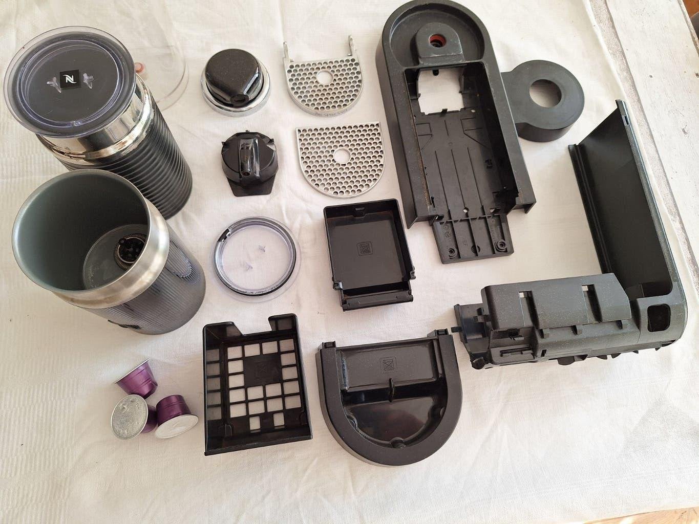 Nespresso koffiezetapparaat  onderdelen, Verzenden, Gebruikt, Koffiemachine