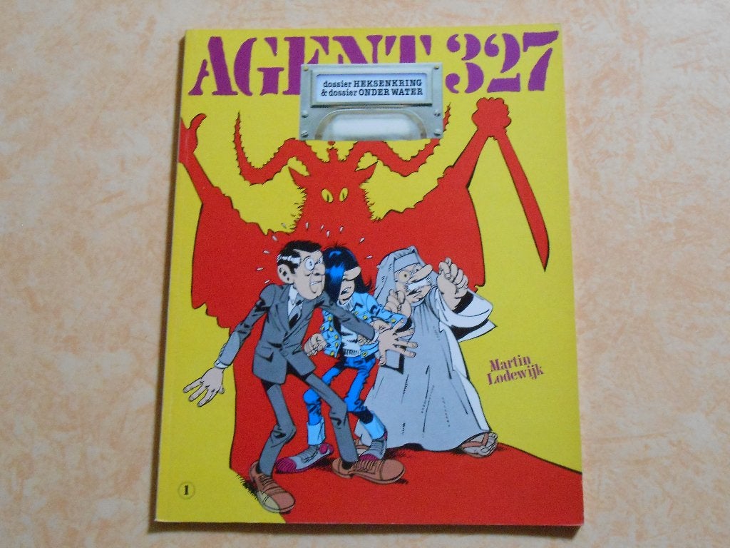 Agent 327 1 Dossier Heksenkring & Dossier Onder water 1977, Eén stripboek, Nieuw, Ophalen of Verzenden, Martin Lodewijk