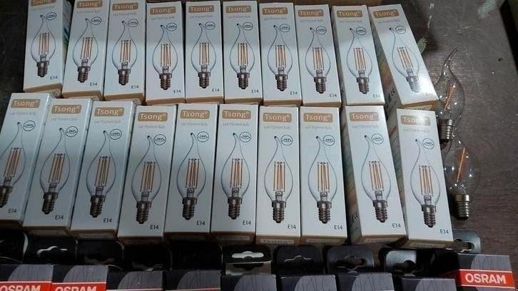Led kaarslamp Tsong nieuw E14 fitting 10x (totaal nog 20), Ophalen of Verzenden, Nieuw, E14 (klein), Led-lamp