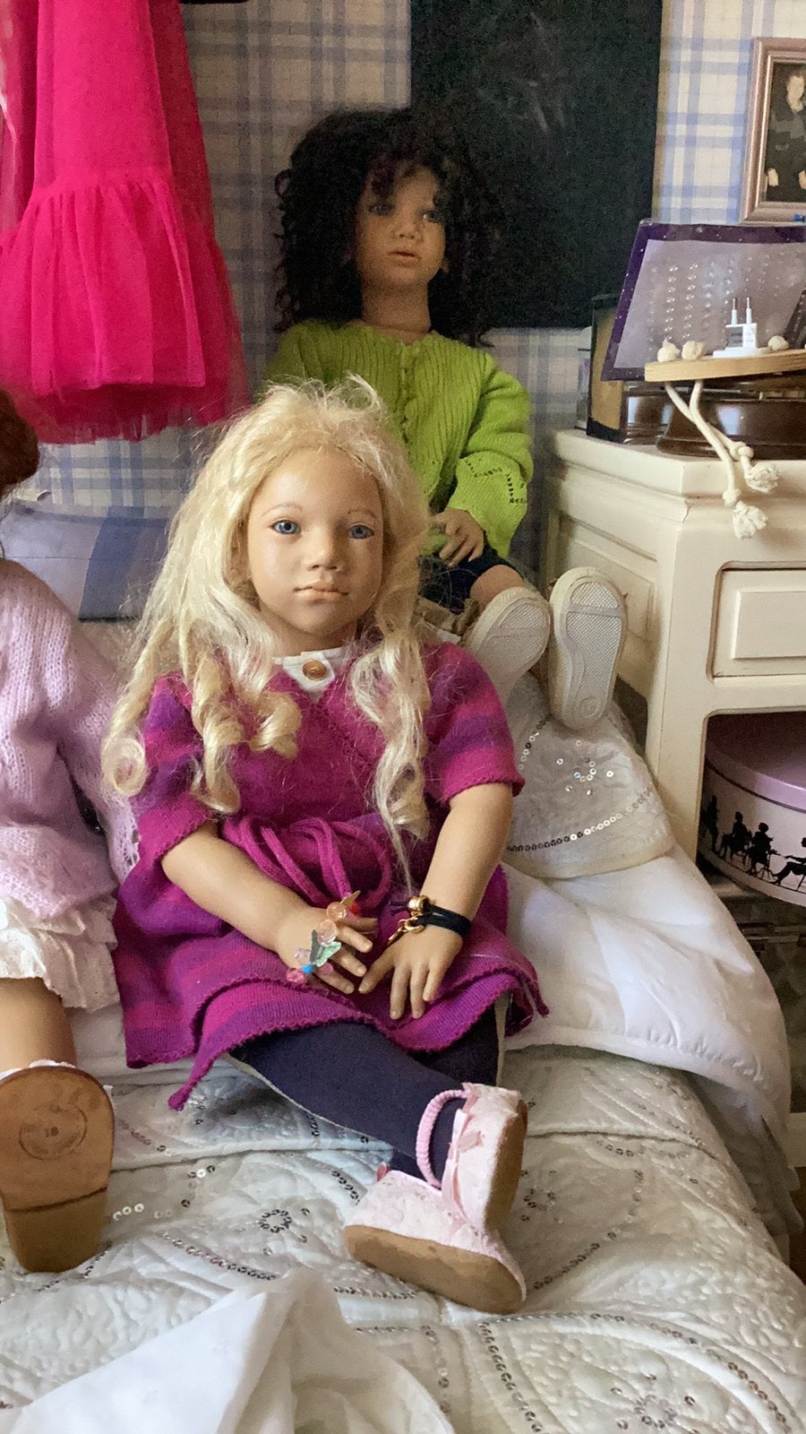 Annette himstedt pop, Verzamelen, Poppen, Verzenden, Zo goed als nieuw