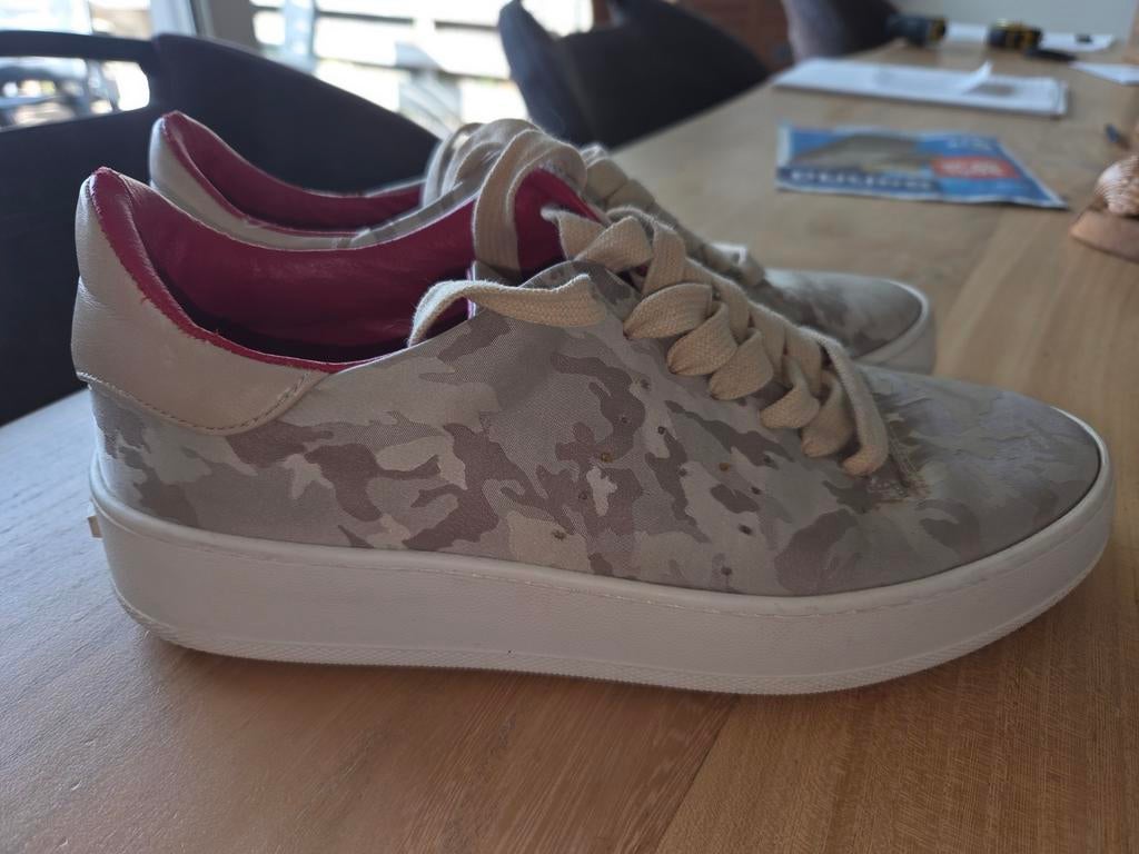 Mason garments camouflage sneakers maat 39, Ophalen, Gedragen, Overige kleuren, Sneakers of Gympen