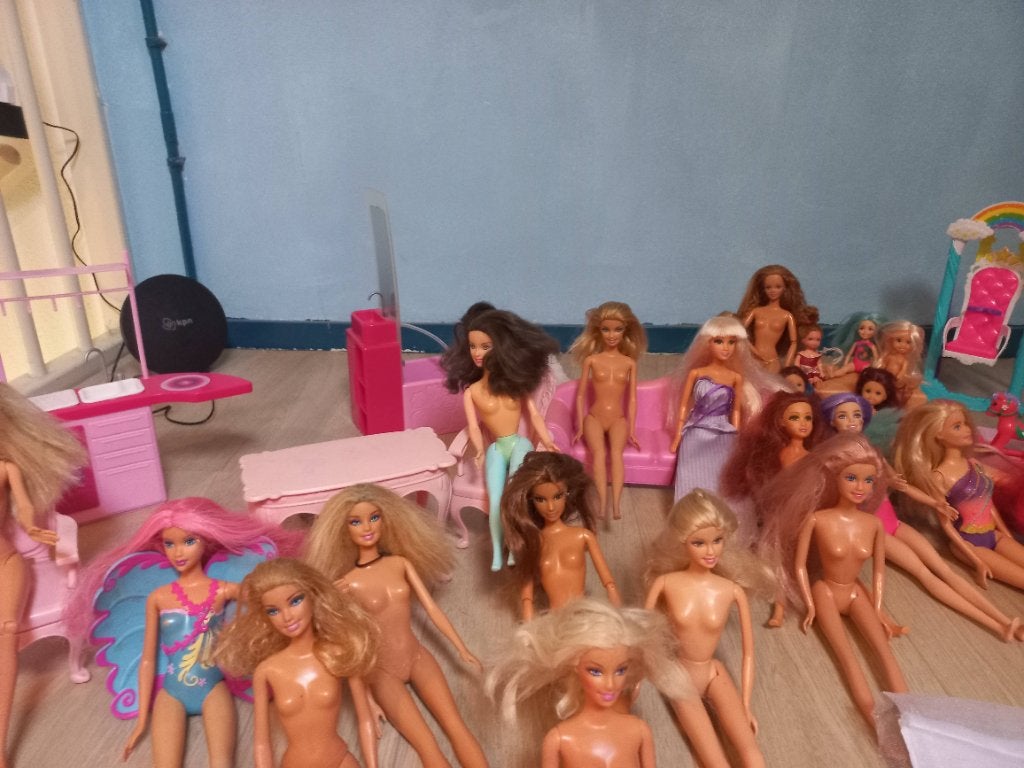 Partij barbie/tienerpoppen, Kinderen en Baby's, Ophalen of Verzenden, Gebruikt, Barbie