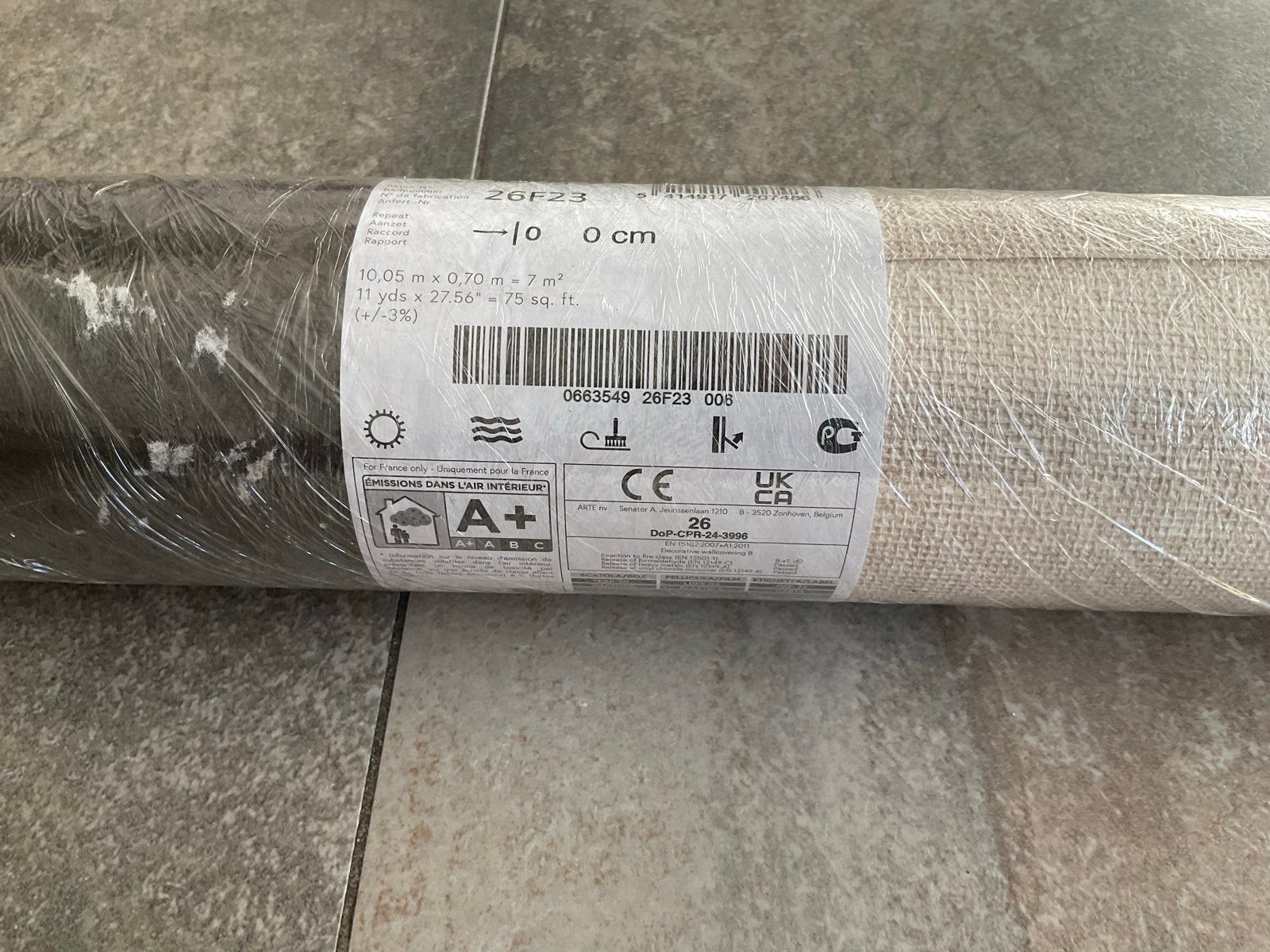 Arte Vinyl Behang Merino/Ovillo - 1 rol., Ophalen of Verzenden, Vinylbehang, 5 tot 10 m², Arte