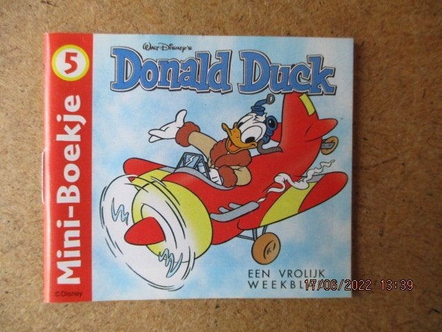 adv6694 donald duck mini 5, Eén stripboek, Ophalen, Gelezen