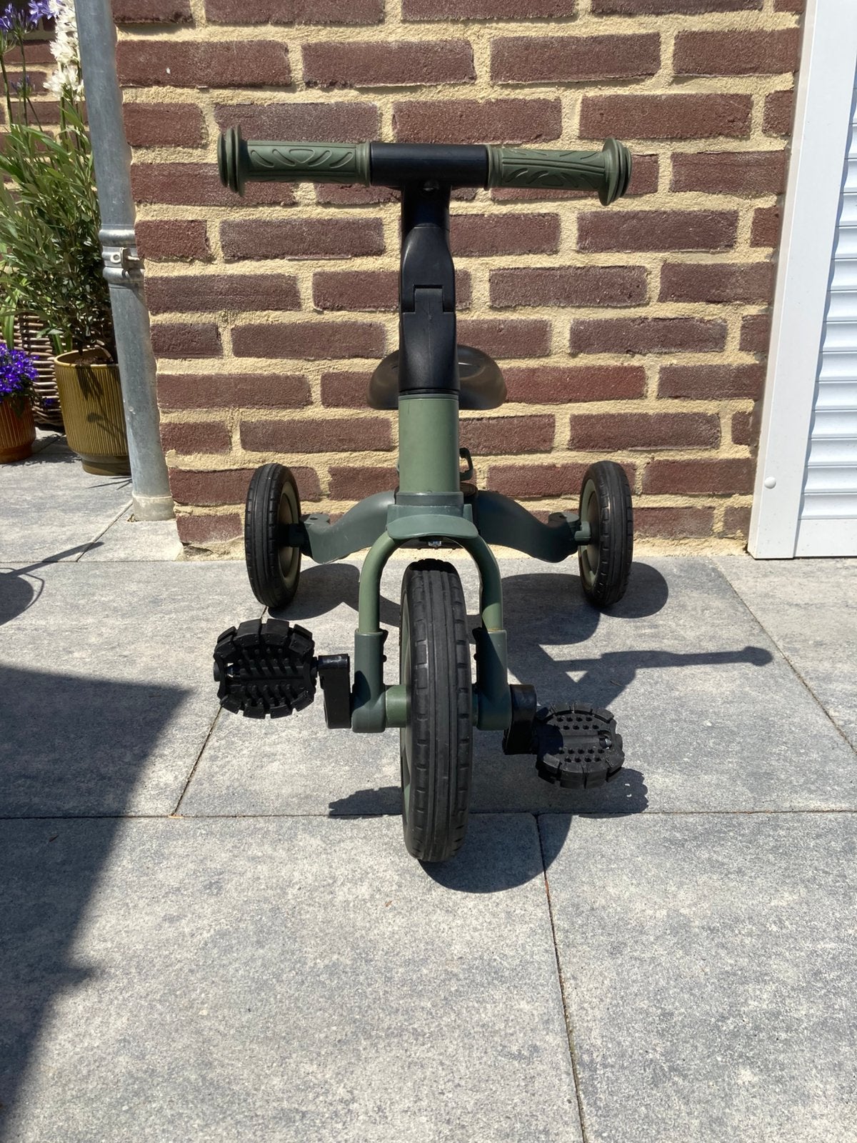 Topmark 4 in 1 Loopfiets, Fietsen en Brommers, Fietsen | Driewielers, Zo goed als nieuw, Verstelbare zitting, Terugtraprem, Ophalen