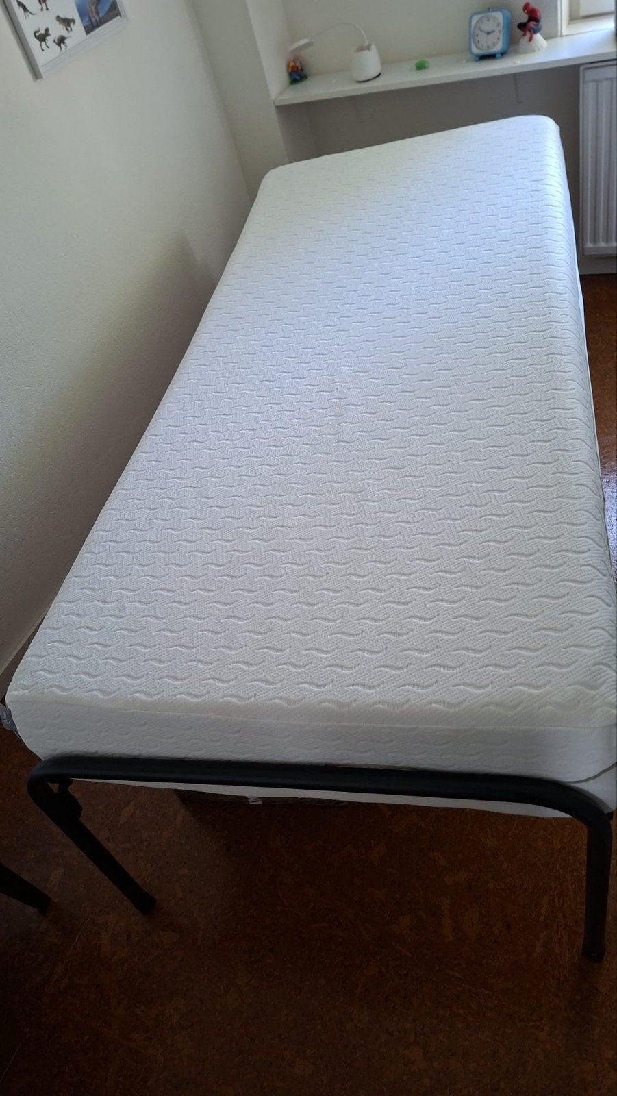 Matras WELLPUR GOLD F85, 90 cm, Eenpersoons, Wit, Nieuw