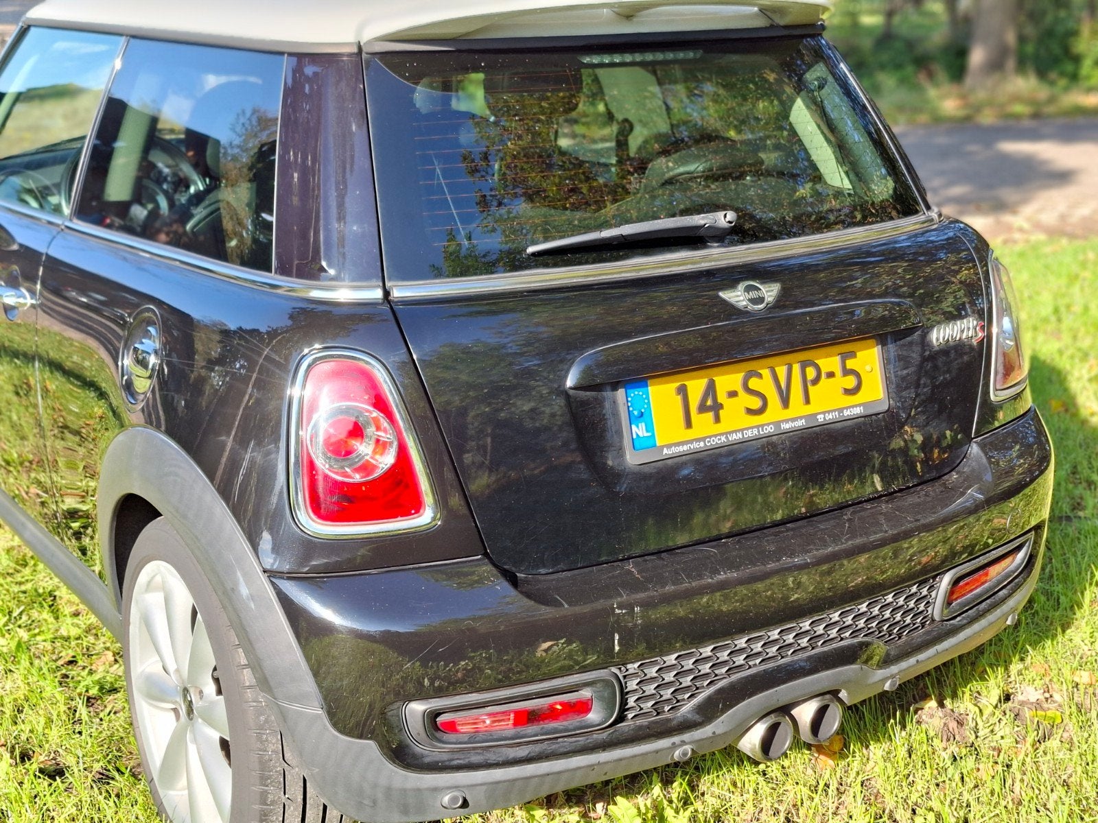 Mini 1.6 Cooper S 2011 Zwart, Zwart, 4 cilinders, 4 stoelen, Leder