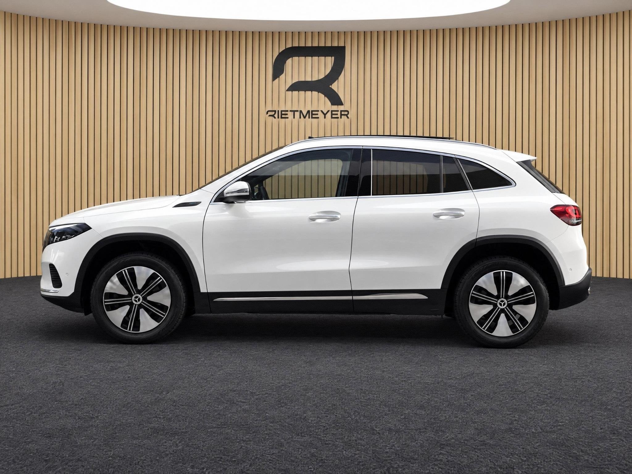 Mercedes-Benz EQA 250 67 kWh |Pano |Stoelverw. |Burmester |C, Auto's, Gebruikt, 190 pk, Leder en Stof, Wit