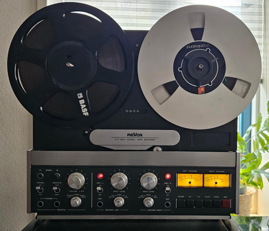 ReVox B77mkII 2 spoor High Speed 19/38 gereviseerd+garantie, Studer ReVox, Ophalen of Verzenden, Nvt, Nvt