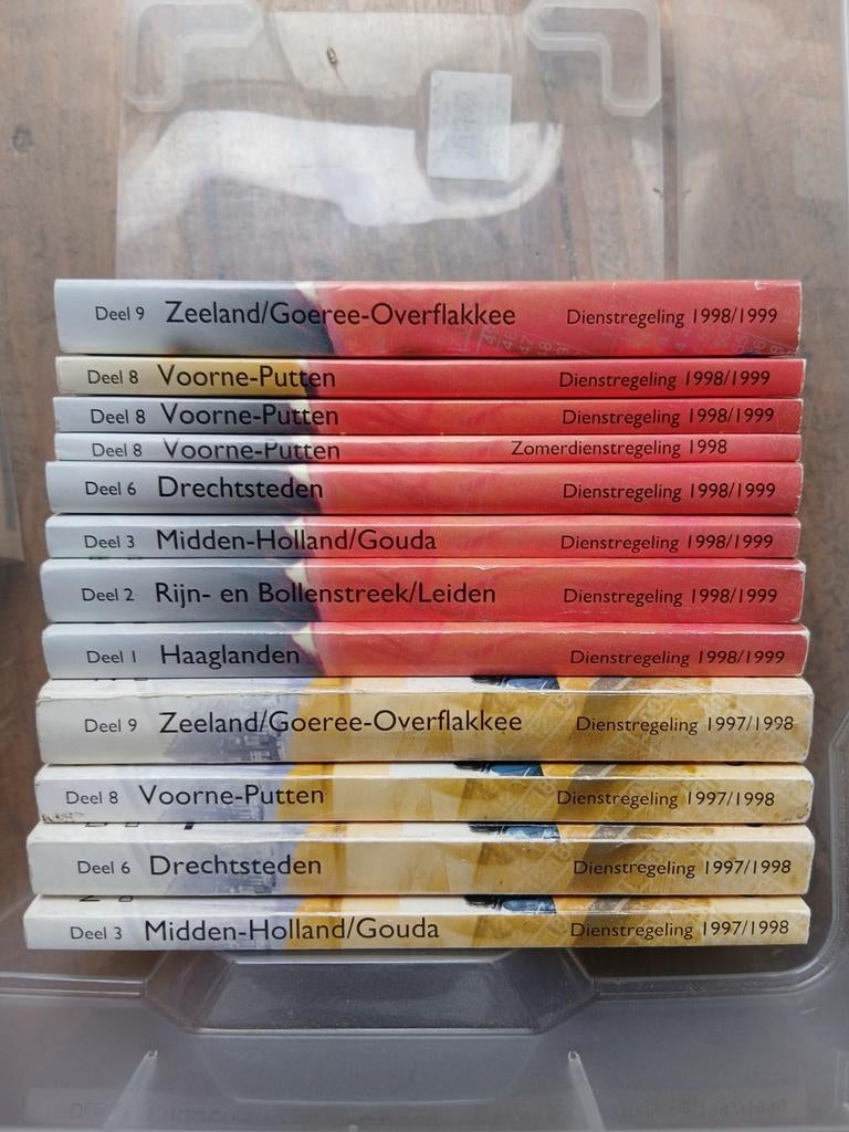 Dienstregeling ZWN 1997-1998-1999, Verzamelen, Ophalen of Verzenden, Zo goed als nieuw, Trein, Boek of Tijdschrift