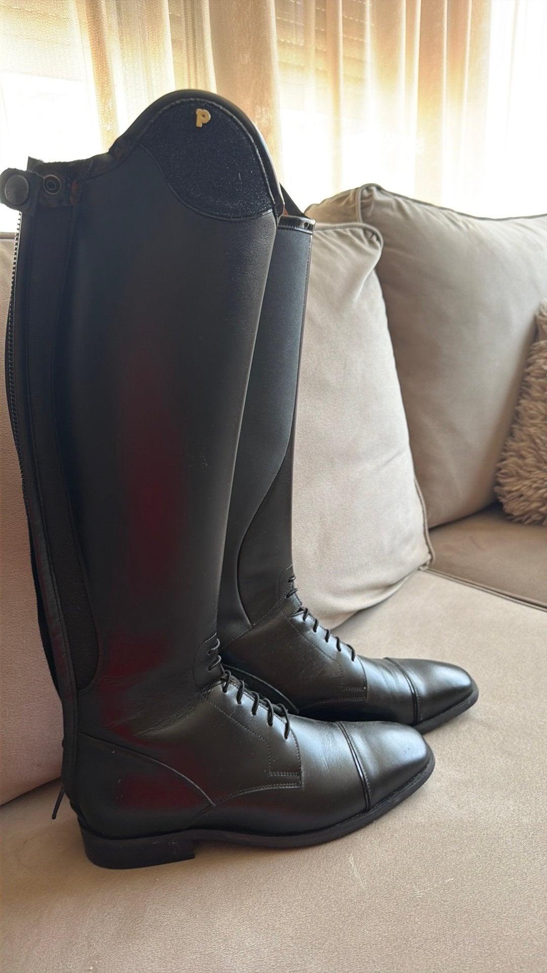 Petrie laarzen, Dieren en Toebehoren, Paardrijkleding, Ophalen of Verzenden, Zo goed als nieuw, Dressuur, Schoeisel