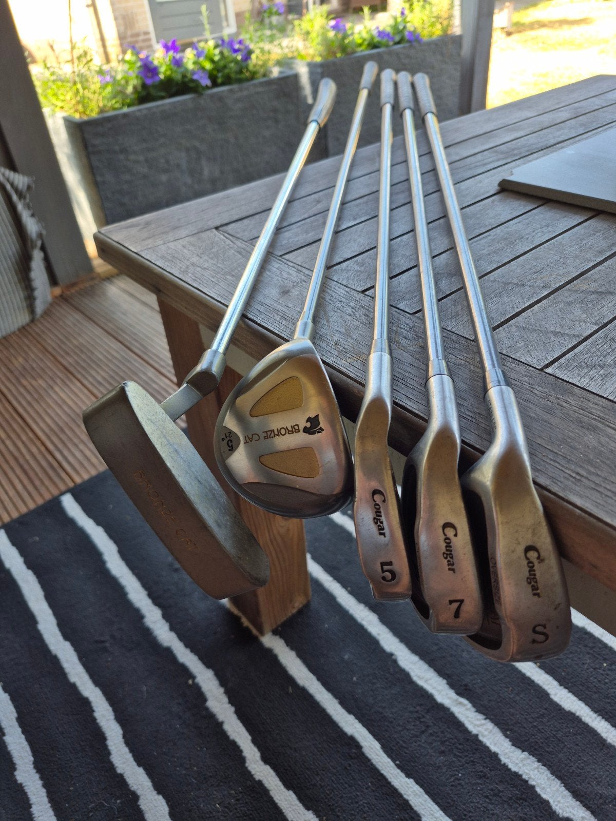 set golfstokken Cougar dames linkshandig, Sport en Fitness, Golf, Ophalen, Set