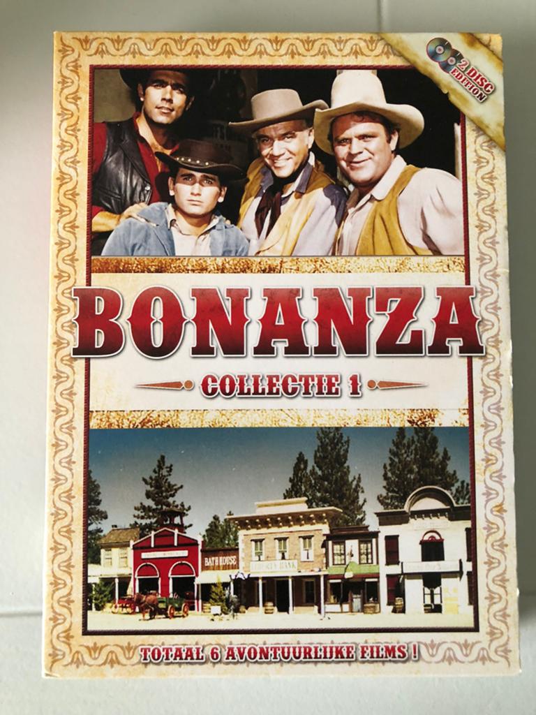 Dubbel dvd. Bonanza. Collectie 1., 1960 tot 1980, Gebruikt, Alle leeftijden, Overige genres