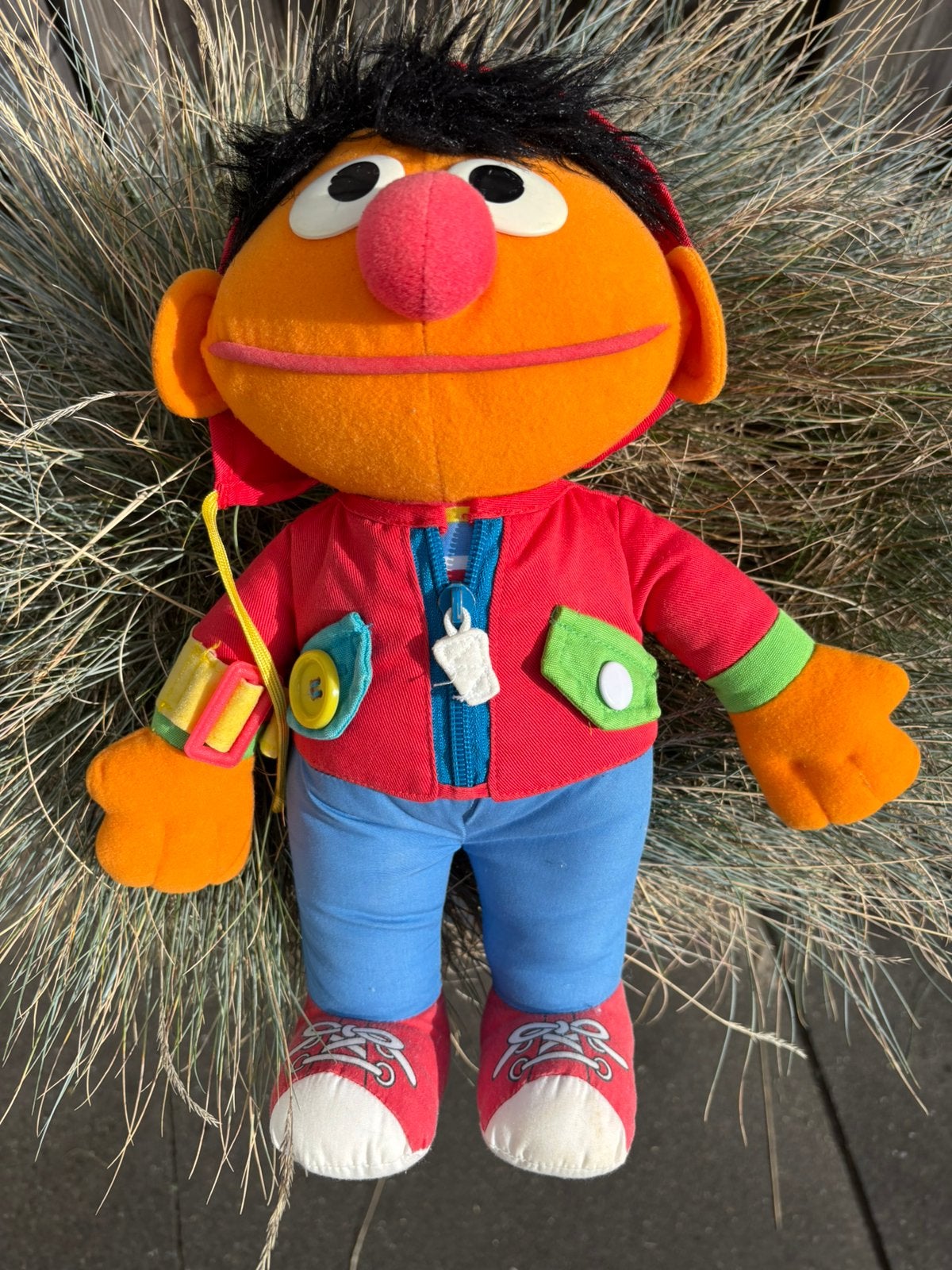 Ernie vintage Playskool Sesam Straat  "Dress Me Up”1990,, Verzenden