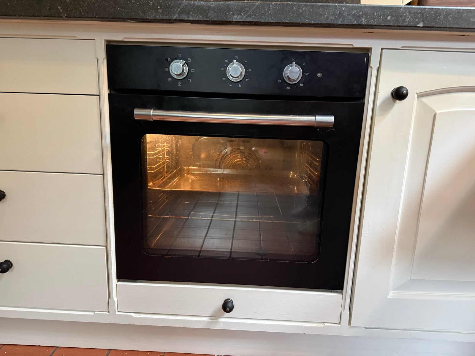 Whirlpool Inbouw Heteluchtoven - Gebruikt, Ophalen, Hete lucht, Heteluchtoven, Inbouw