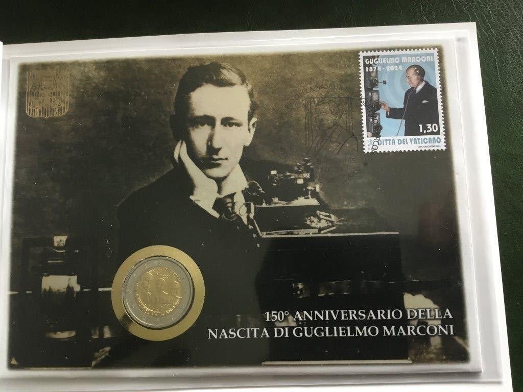 Numisbrief Vaticaan 2024, Ophalen of Verzenden, Vaticaanstad, 2 euro, Setje