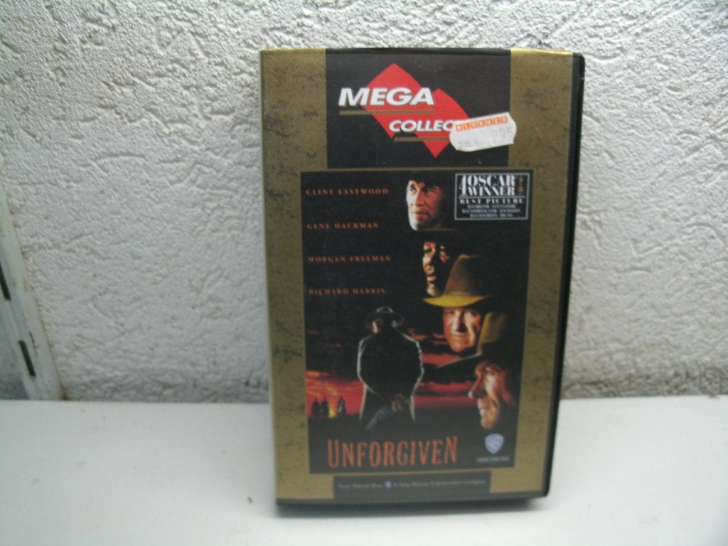 vhs 112b unforgiven, Cd's en Dvd's, VHS | Film, Alle leeftijden, Ophalen of Verzenden, Zo goed als nieuw, Actie en Avontuur
