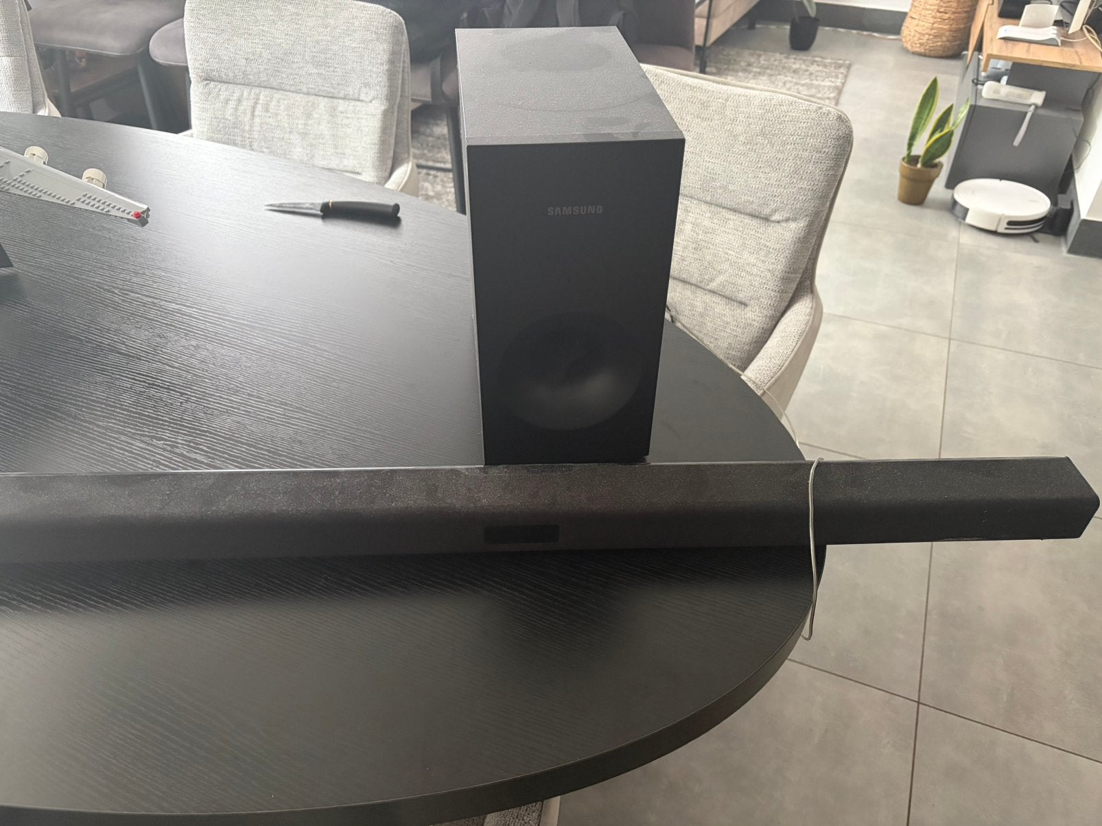 Samsung soundbar incl subwoofer, Ophalen, Bluetooth, Gebruikt