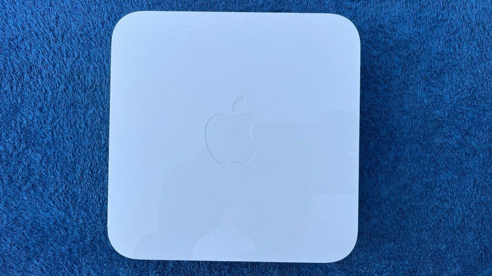 Apple AirPort Extreme 802.11n Wi-Fi Router (A1408 5th Gen), Computers en Software, Routers en Modems, Zo goed als nieuw, Router