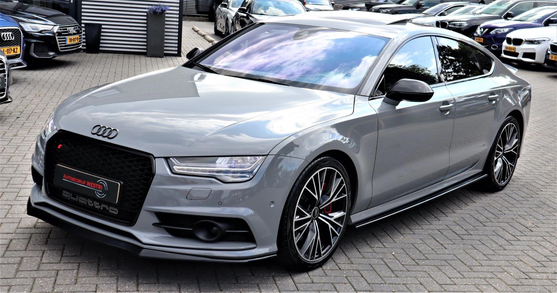 Audi A7 Sportback 3.0 TDI BiT Quattro Competition | EXCL. BP, Auto's, Dealer onderhouden, Gebruikt, 327 pk, 4 stoelen