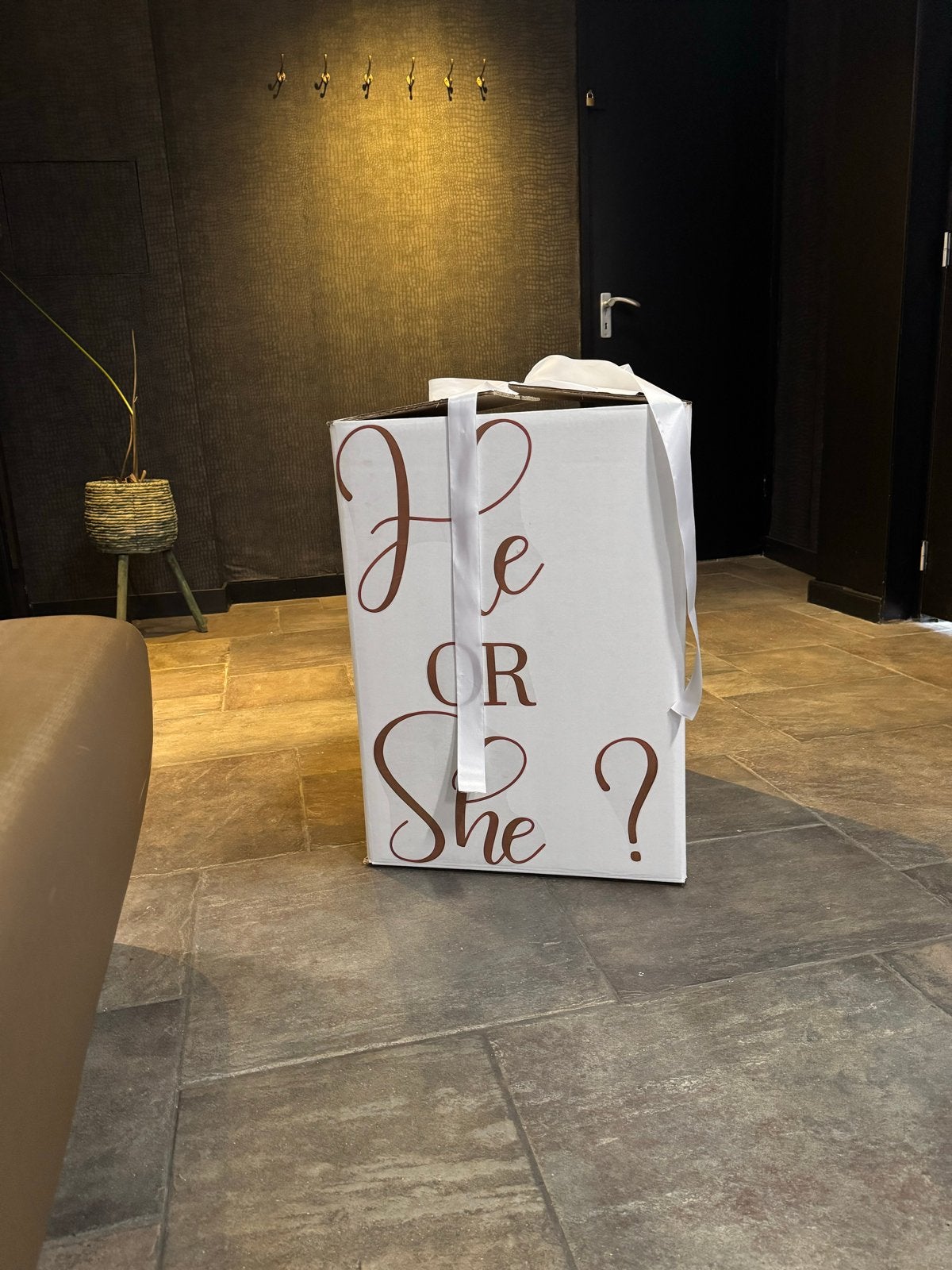 25 Gender Reveal Ballonnen met Luxe Lint - Exclusief Verz., Ophalen of Verzenden, Nieuw, Versiering, Geboorte of Huwelijk