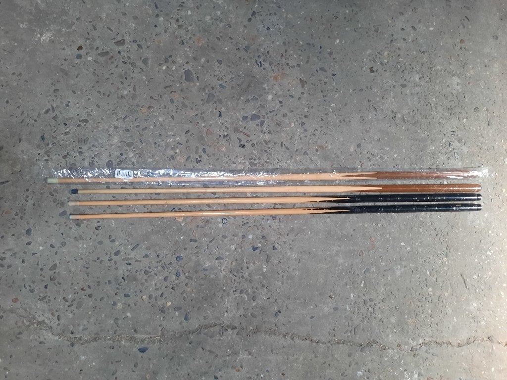 4x biljart keu, Ophalen, Gebruikt, Keu of Ballen