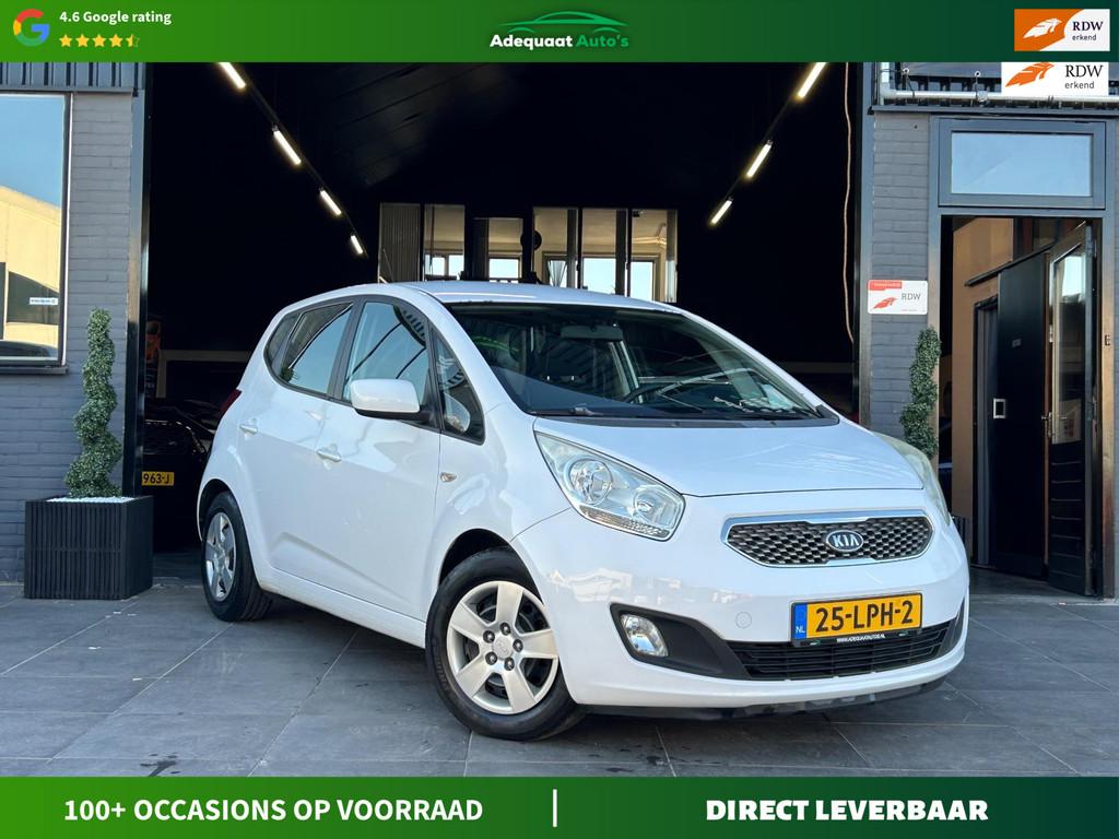 Kia Venga 1.4 CVVT X-tra|Airco|Cruise|PDC|Trekhaak|NAP|APK, Voorwielaandrijving, Euro 5, Stof, Gebruikt