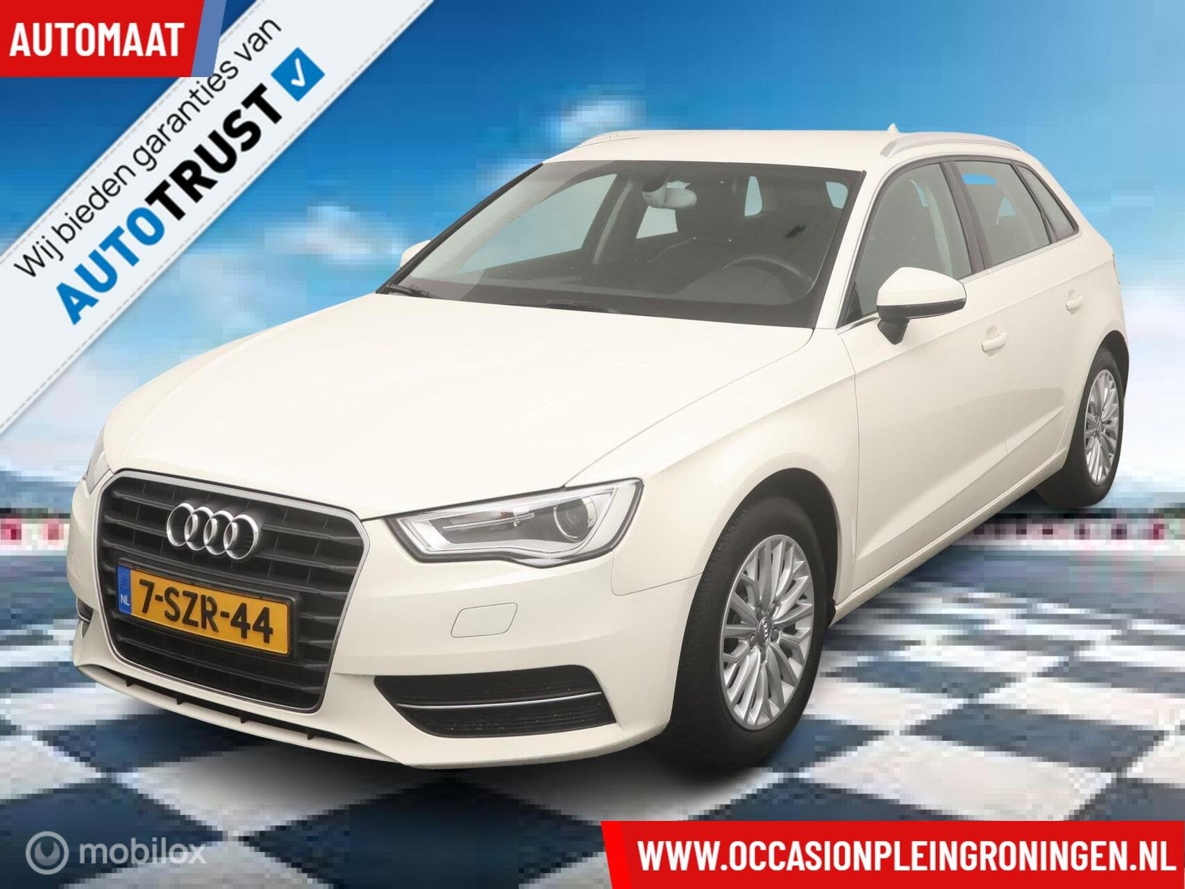 Audi A3 Sportback 1.4 TFSI Ambition Pro Line AUTOMAAT, Auto's, Euro 5, Gebruikt, Leder en Stof, Origineel Nederlands