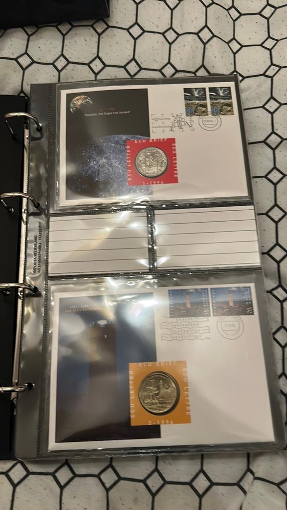 Ecu brief nrs 1 t/m 40, Postzegels en Munten, Ophalen of Verzenden, Overige typen