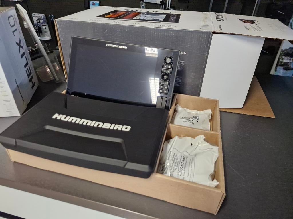 Humminbird SOLIX 10,12,15 CHIRP MEGA SI+ G3, Ophalen of Verzenden, Nieuw, Kaartplotter of Fish Finder