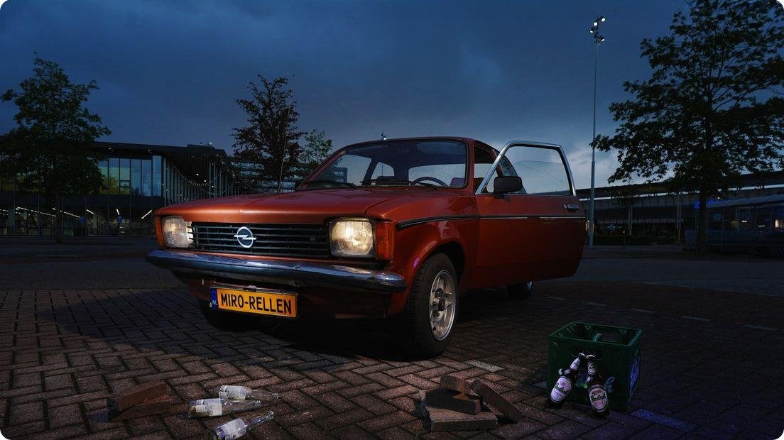 Opel Kadett 1.2N MIRO RELLEN Opel kadett zie documentaire RT, Lichtmetalen velgen, 4 cilinders, 1196 cc, Origineel Nederlands