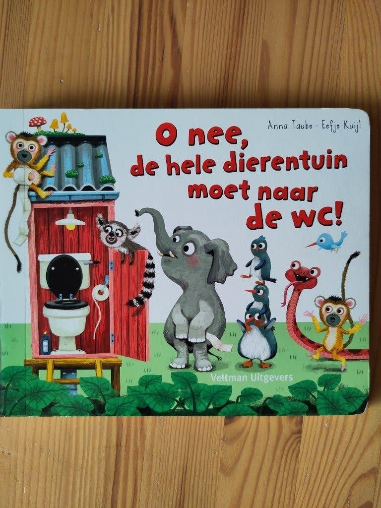 O nee, de hele dierentuin moet naar de wc!, Ophalen of Verzenden, Gelezen, Anna Taube