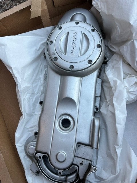 Vespa Sprint, karterkap 4T ziet er nog keurig uit., Ophalen of Verzenden, Zo goed als nieuw, Kap, Vespa
